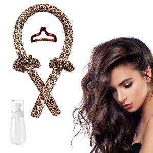 Heatless Curling Rod Headband Women Heat-less Curls Soft Wave Foam Hair Rollers